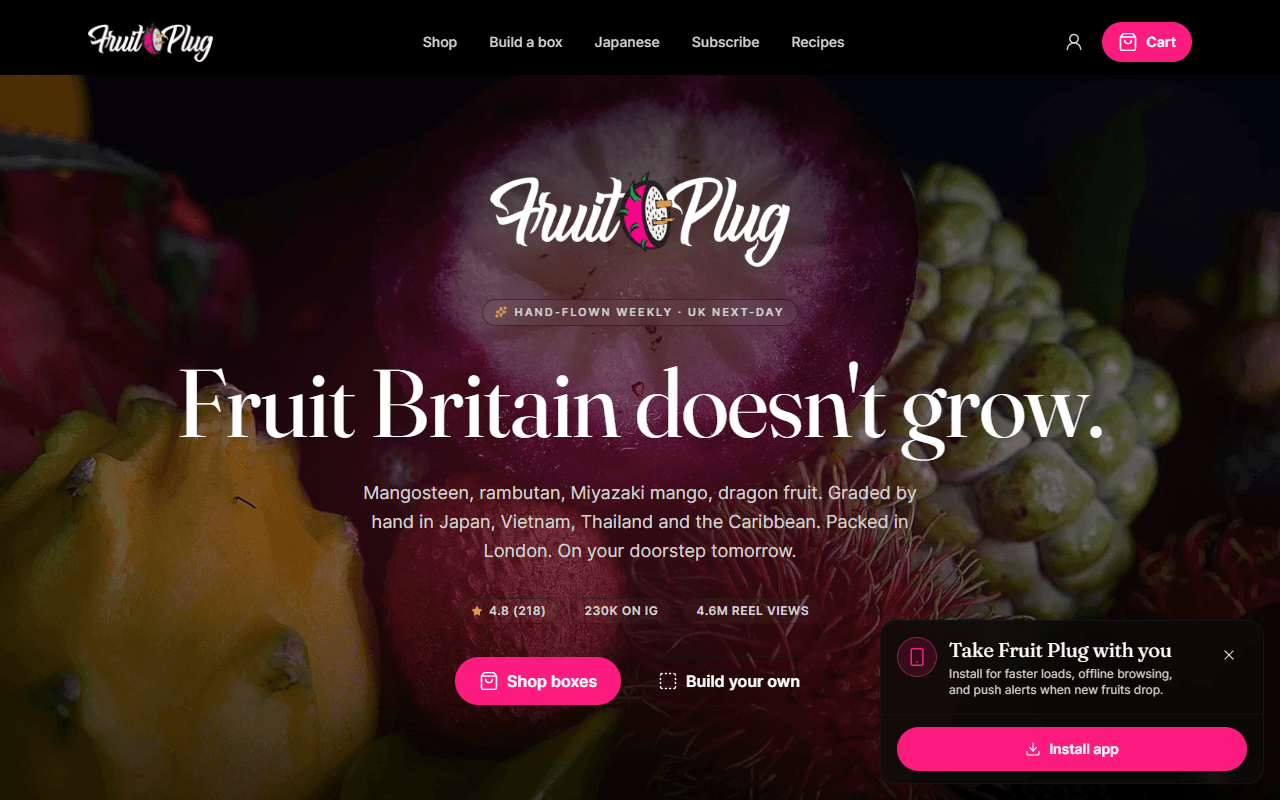 fruitplug.co.uk screenshot
